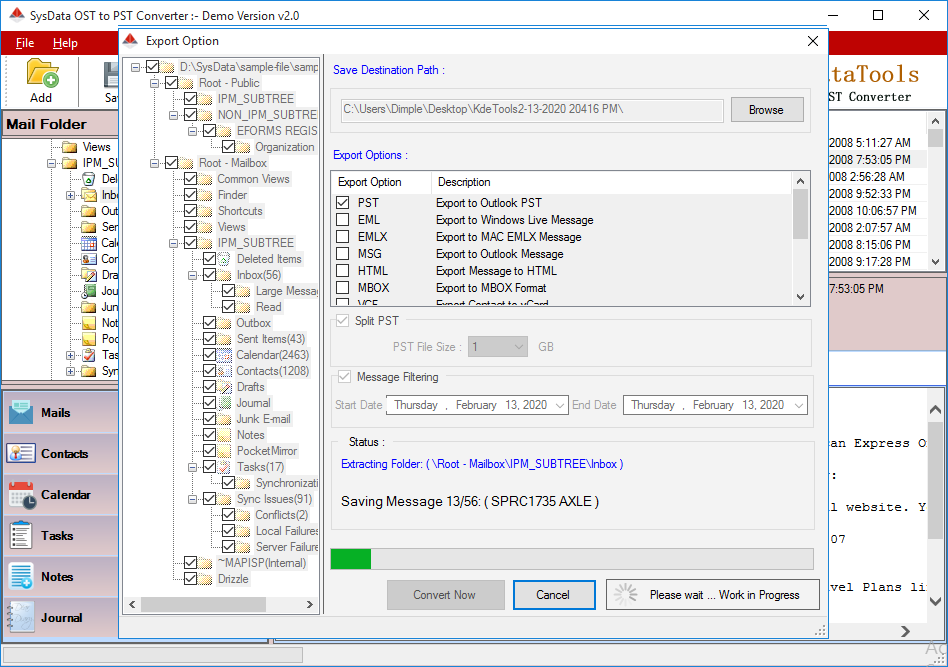 OST to PST File Conversion