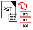 Export PST Calendars to ICS