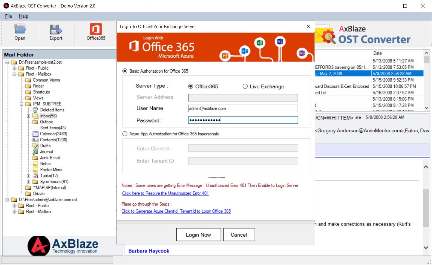 OST to Office 365 Migration