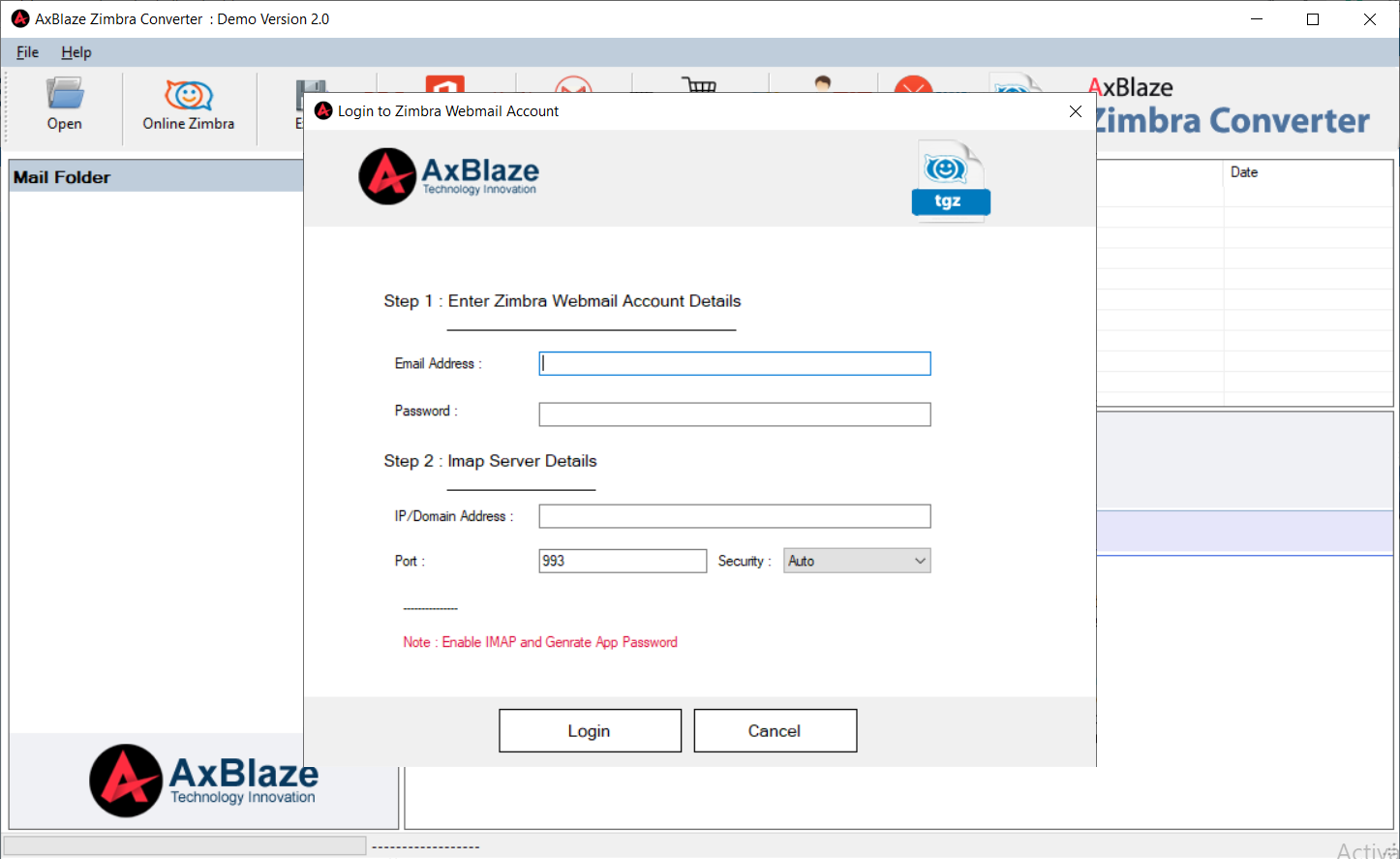 Online Zimbra Account Migration